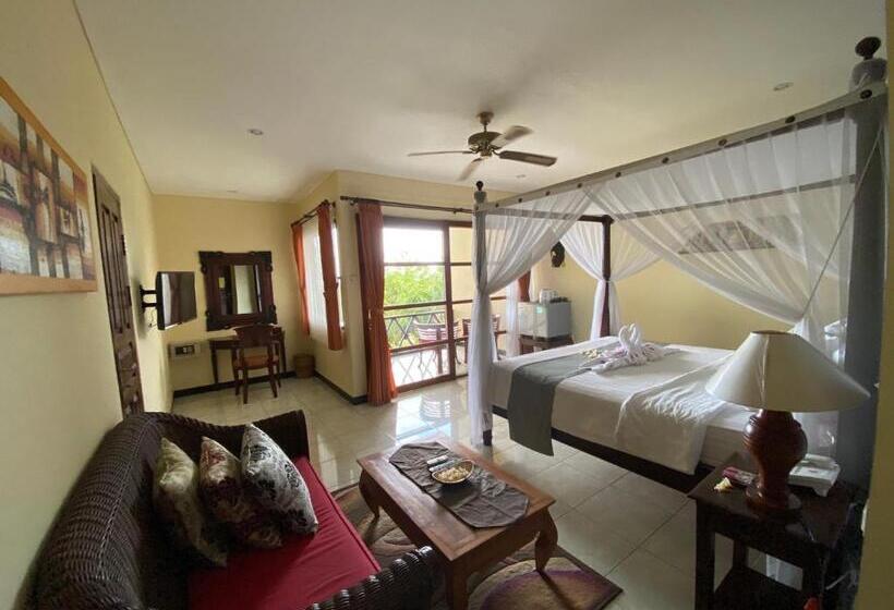 Номер Deluxe, Puri Wirata Dive Resort And Spa Amed