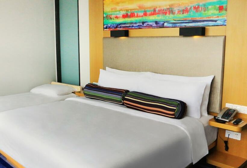 标准间带双人床, Aloft Guangzhou University Park