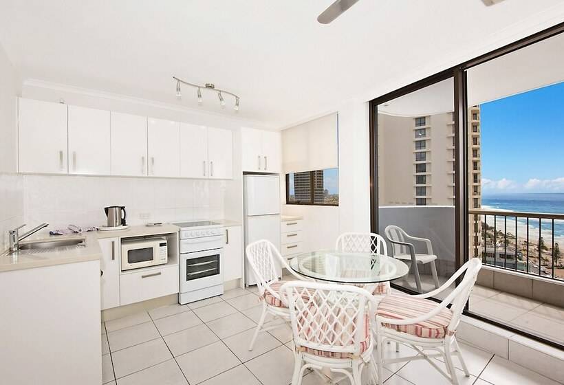 带2个卧室的公寓, Surfers International Gold Coast Accommodation