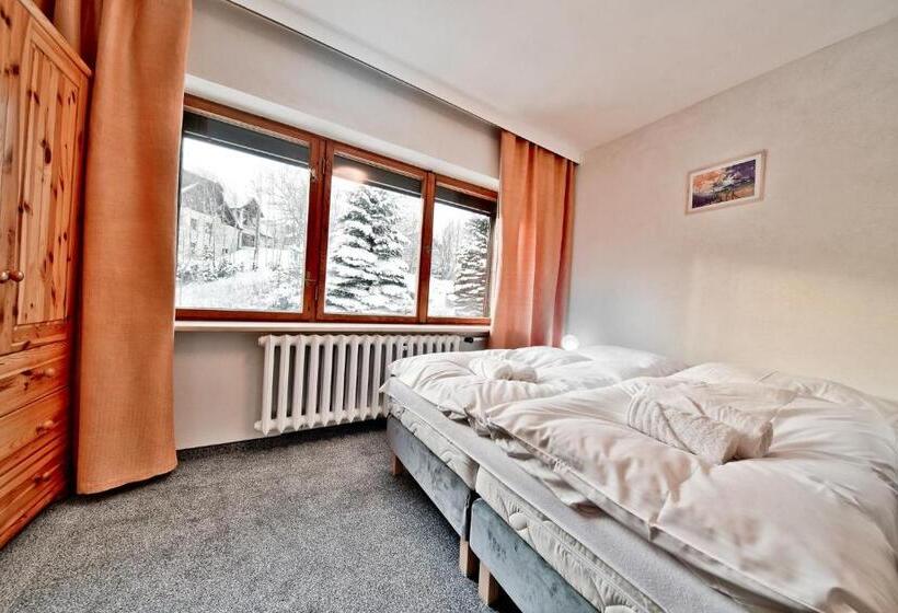 Quarto Estandar Banheiro Compartilhado, Panorama Gór W Karpaczu