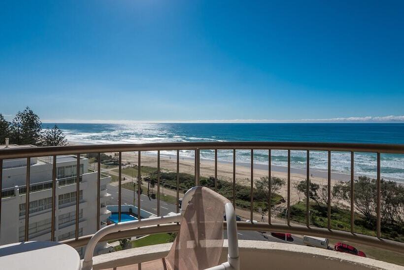 דירת 2 חדרי שינה בצד עם נוף לים, Boulevard North Holiday Apartments