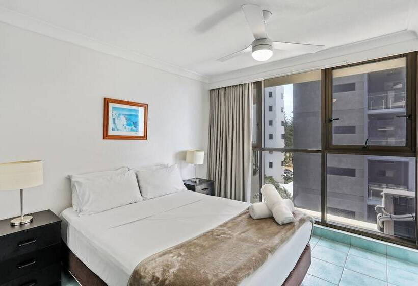 Апартаменты 1 Спальня Боковой Вид на Море, Boulevard North Holiday Apartments