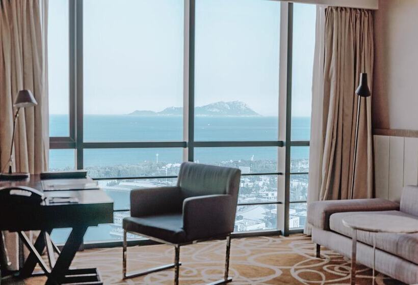 اتاق استاندارد با 2 تخت دوبل, Four Points By Sheraton Qingdao, West Coast