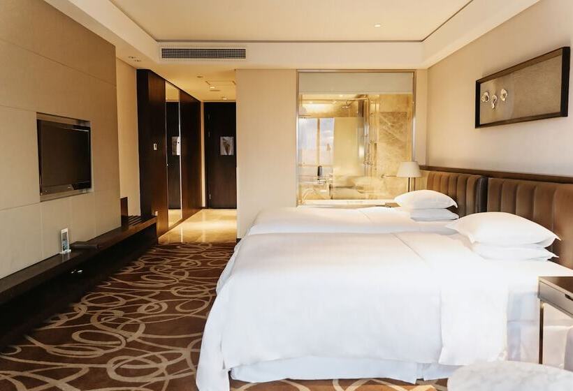 اتاق استاندارد با 2 تخت دوبل, Four Points By Sheraton Qingdao, West Coast