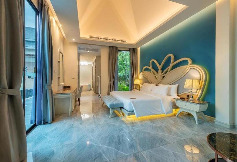 ویلای یک اتاق خوابه با استخر شنا, Phukalini Luxury Pool Villa & Onsen Sha Plus Certified