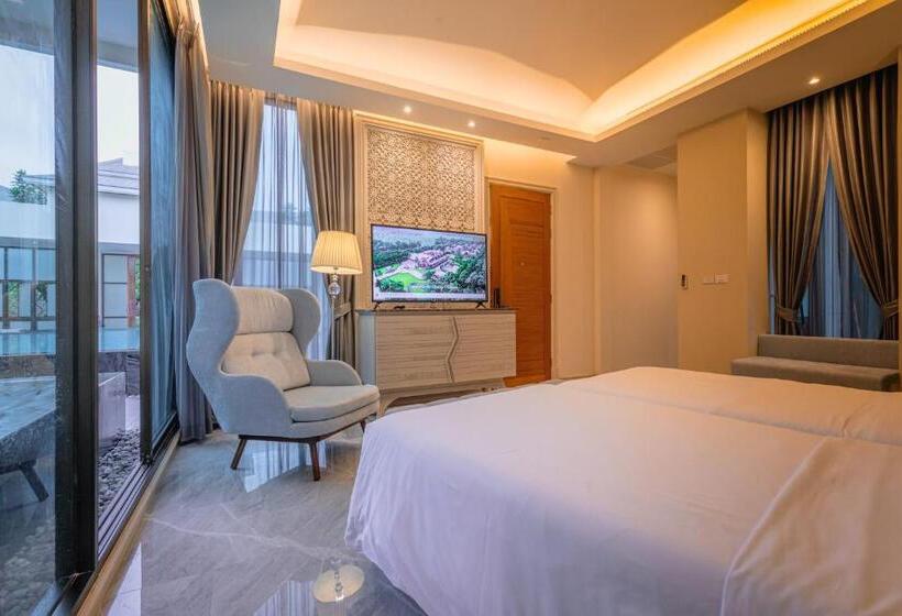 ویلای یک اتاق خوابه با استخر شنا, Phukalini Luxury Pool Villa & Onsen Sha Plus Certified