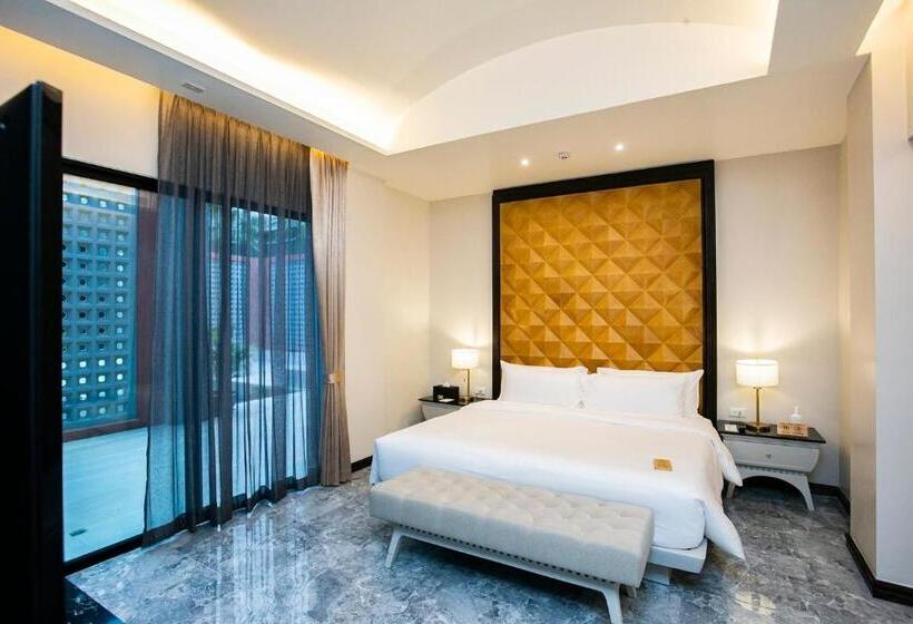 اتاق استاندارد با تخت بزرگ, Phukalini Luxury Pool Villa & Onsen Sha Plus Certified