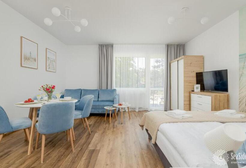 Студио Стандарт Кровать Кинг, Seaside Apartamenty Dominikana I Sianożęty Basen&jakuzzi&parking