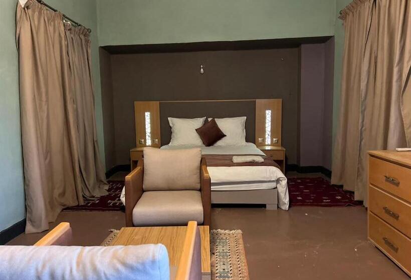 غرفة ديلوكس مزودة بشرفة, Kasbah Tifoultoute