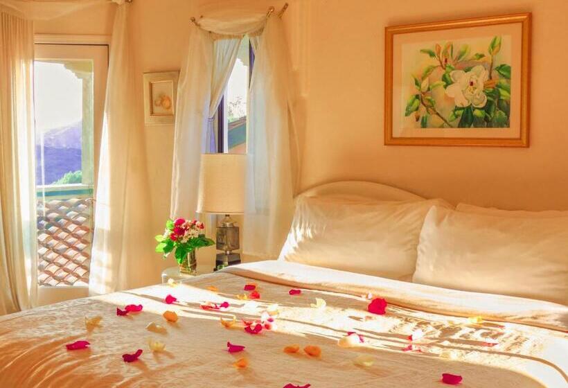 디럭스 룸 킹사이즈 침대, Topanga Canyon Inn Bed And Breakfast
