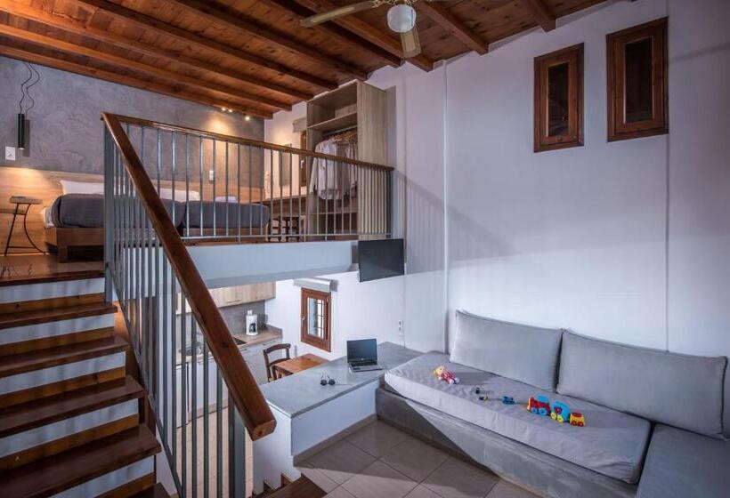 آپارتمان 1 خوابه با چشم‌انداز دریا, Villa Diktynna