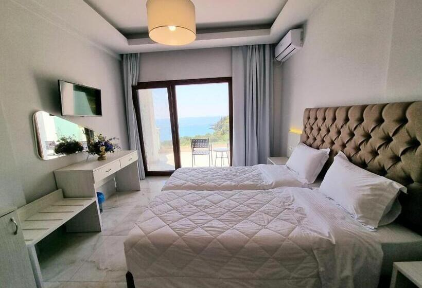Deluxe Suite Sea View, Enjoy Lichnos Bay Village, Camping, Hotel & Apartments