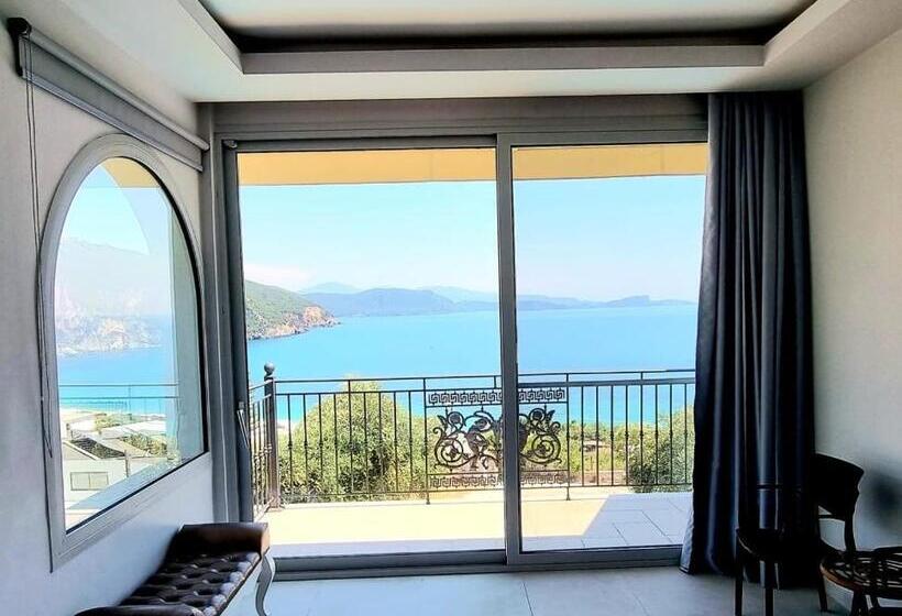 سوییت سوپریور با چشم‌انداز دریا, Enjoy Lichnos Bay Village, Camping, Hotel & Apartments