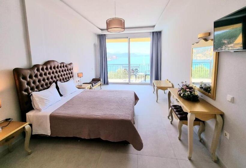 سوییت سوپریور با چشم‌انداز دریا, Enjoy Lichnos Bay Village, Camping, Hotel & Apartments