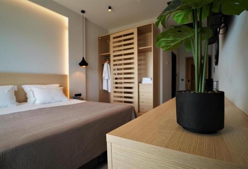 اتاق لوکس با چشم‌انداز باغ, Enjoy Lichnos Bay Village, Camping, Hotel & Apartments