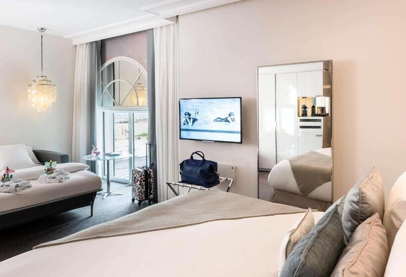 Habitación Deluxe Cama Queen, Cures Marines Hotel & Spa Trouville   Mgallery Collection