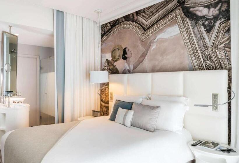 Номер Классика Кровать Квин, Cures Marines Hotel & Spa Trouville   Mgallery Collection