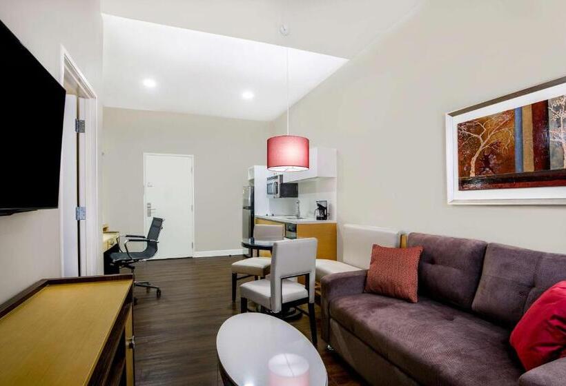 带大床的套房, Hawthorn Extended Stay By Wyndham Mcallen