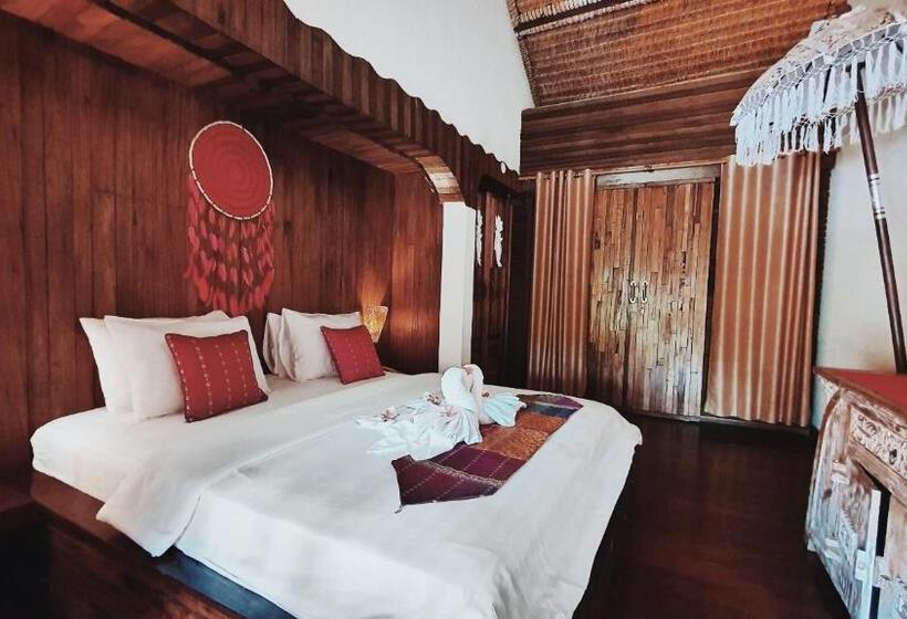 Вилла 1 Спальня Вид на Сад, Samba Villas Beachfront View