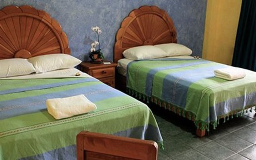 带2个双人床的标准工作室, Oaxtepec