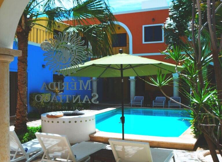 סוויטה נוף לבריכה, Merida Santiago Hotel Boutique