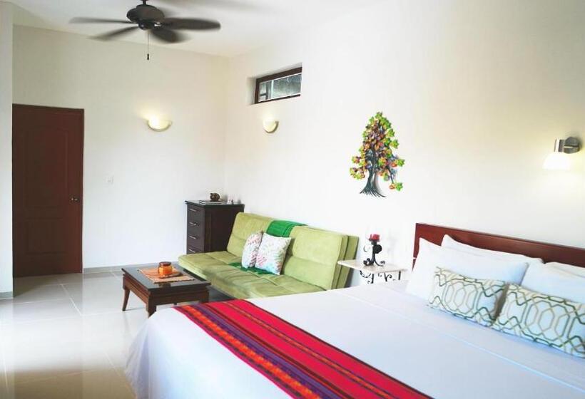 חדר דחוקס עם מיטת קינג, Merida Santiago Hotel Boutique