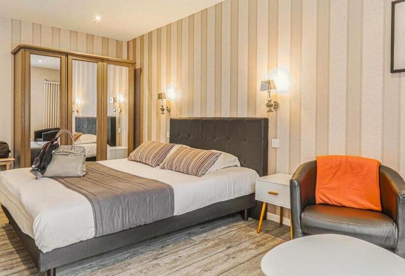 اتاق سوپریور, Hôtel Spa Piscine Le Petit Castel Beuzeville Honfleur