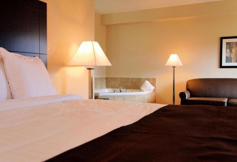 자쿠지 스위트, Cobblestone Inn & Suites   Denison | Oak Ridge
