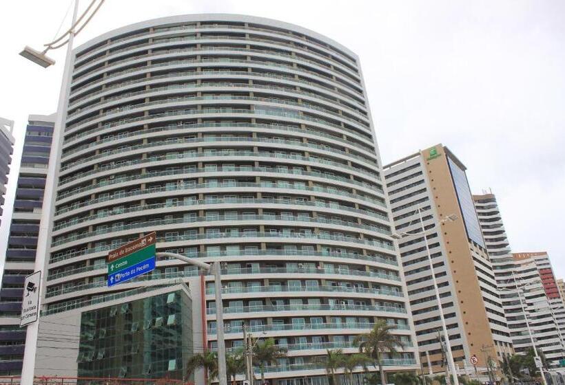 침실 1개 바다 전망 아파트, Apart Hotel Terraços Do Atlântico
