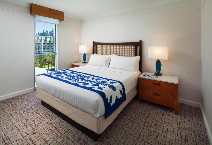 オーシャンビューの１ベッドルームビラ, Marriott's Kaua'i Beach Club