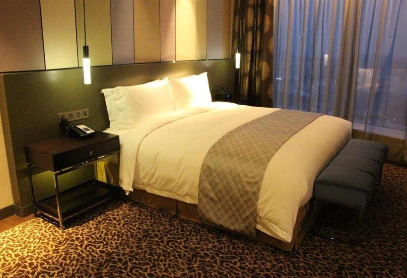 도시전망 디럭스룸 킹침대, Sofitel Lianyungang Suning
