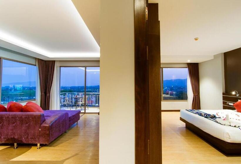 Номер Deluxe, The Blue Hotel   Sha Plus