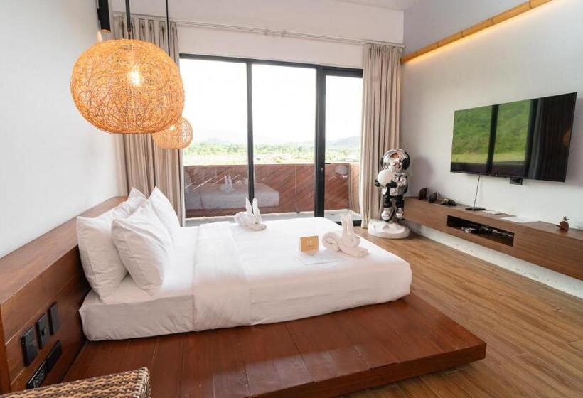 اتاق لوکس با تخت بزرگ, Nacpan Beach Resort Managed By H Hospitality Group