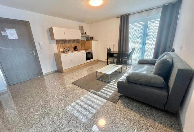 Апартаменты 1 Спальня, Pent   Aparthotel Crailsheim