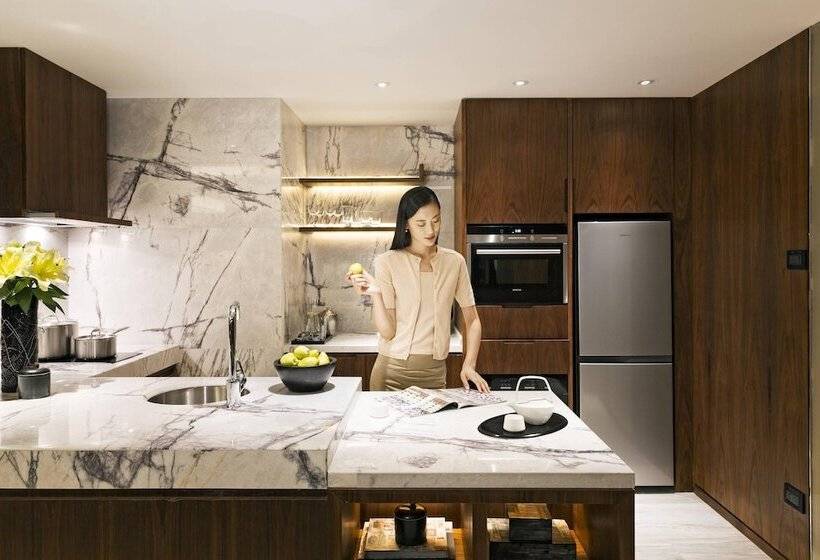 ２ベッドスイートルーム, The Fairway Place, Xi An  Marriott Executive Apartments
