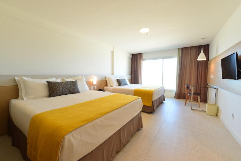 Quarto Triplo Standart Vista Mar Lateral, Gran Mareiro