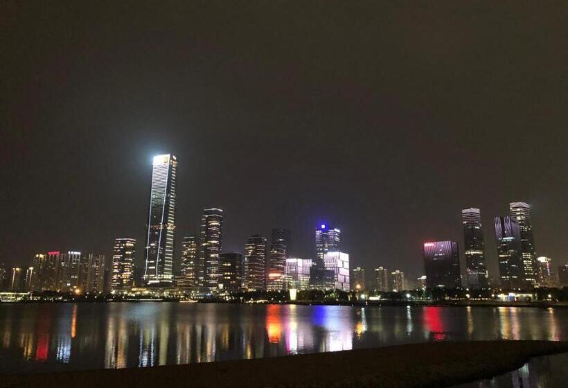 اتاق استاندارد با تخت بزرگ, Wesu Light Luxury Apartment Shenzhen Nanshan Science Park Branch