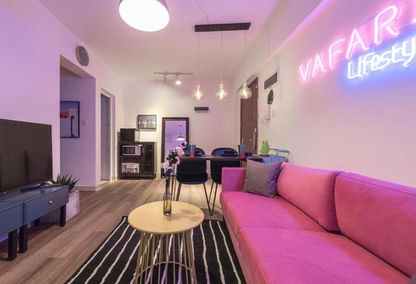 آپارتمان 1 خوابه, Wesu Light Luxury Apartment Shenzhen Nanshan Science Park Branch