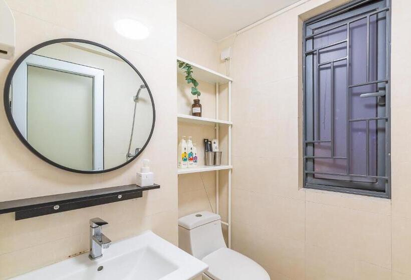 آپارتمان خانوادگی 2 خوابه, Wesu Light Luxury Apartment Shenzhen Nanshan Science Park Branch