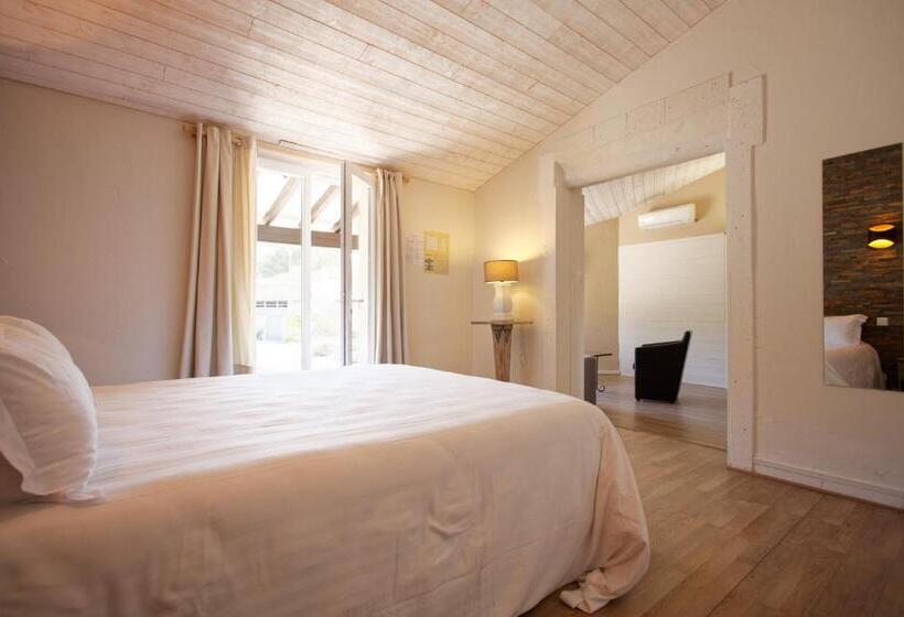 Люкс, Auberge Val Moureze Hôtel & Spa