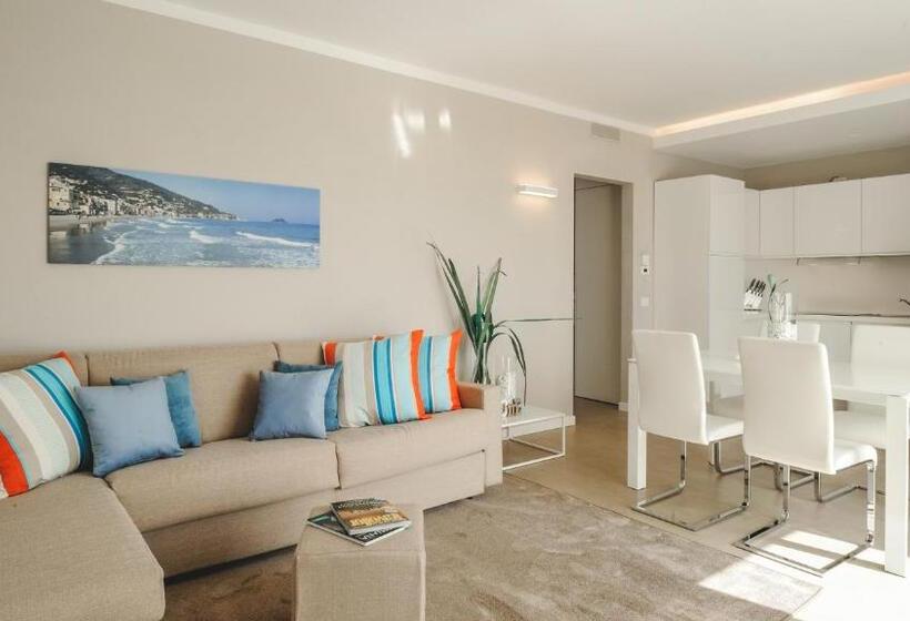 Апартаменты Пентхаус 1 Спальня, Residence San Marco Suites&apartments Alassio
