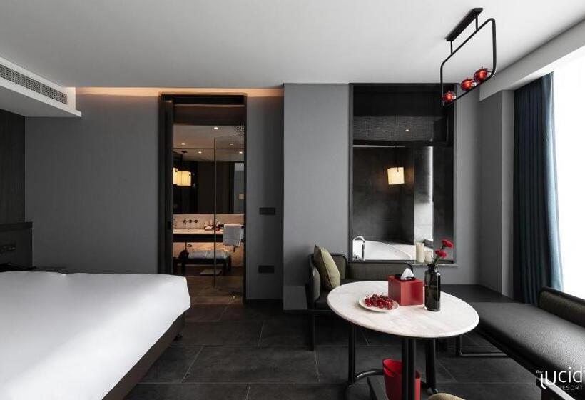 Номер Deluxe, The Lucid Hangzhou Xixi Wetland