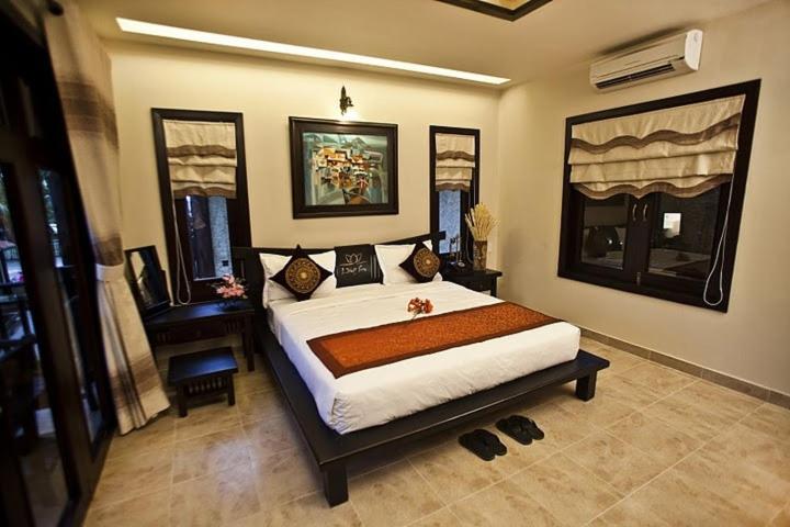اتاق استاندارد با چشم‌انداز استخر, Lotus Village Resort