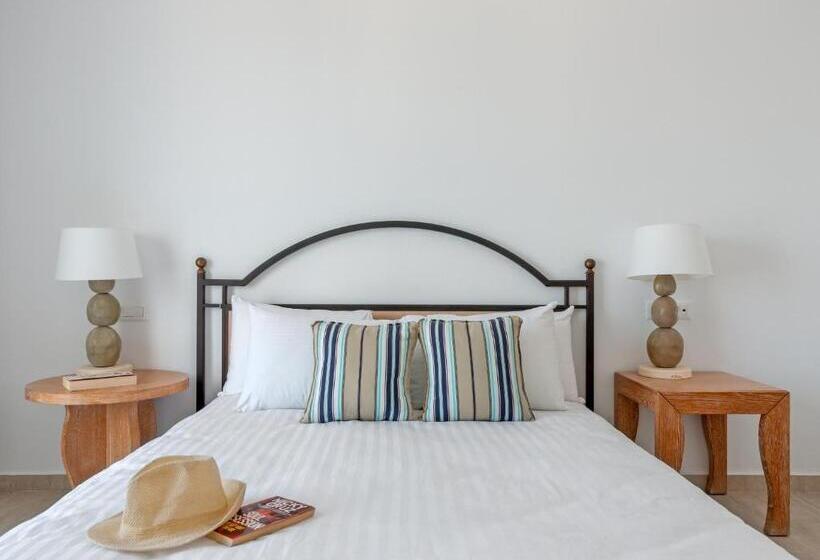 חדר סטנדרט עם ג'קוזי ונוף לים, Cape Mykonos