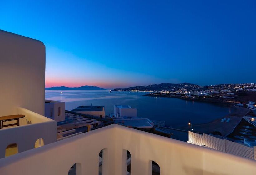 חדר פרמיום עם מרפסת, Cape Mykonos