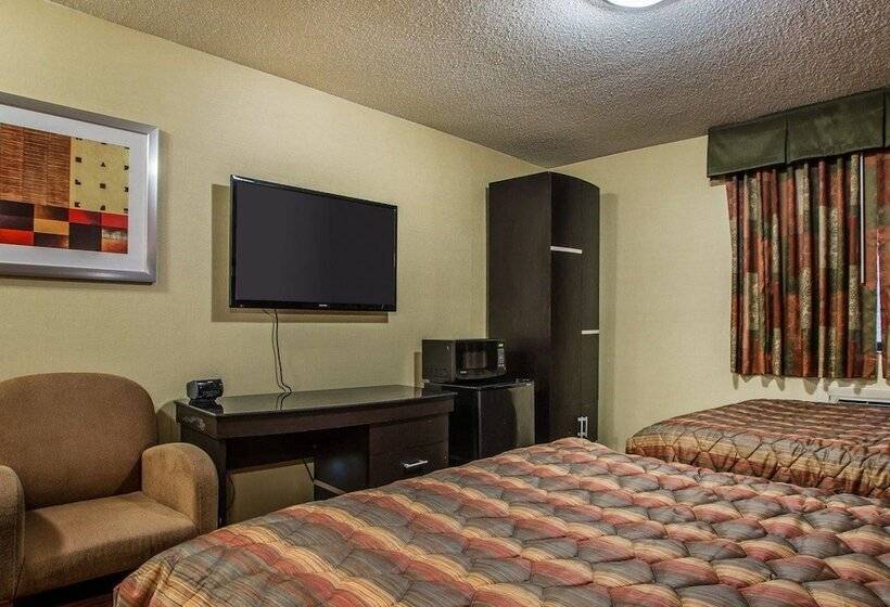 ２ダブルベッドのスタンダードルーム, Rodeway Inn