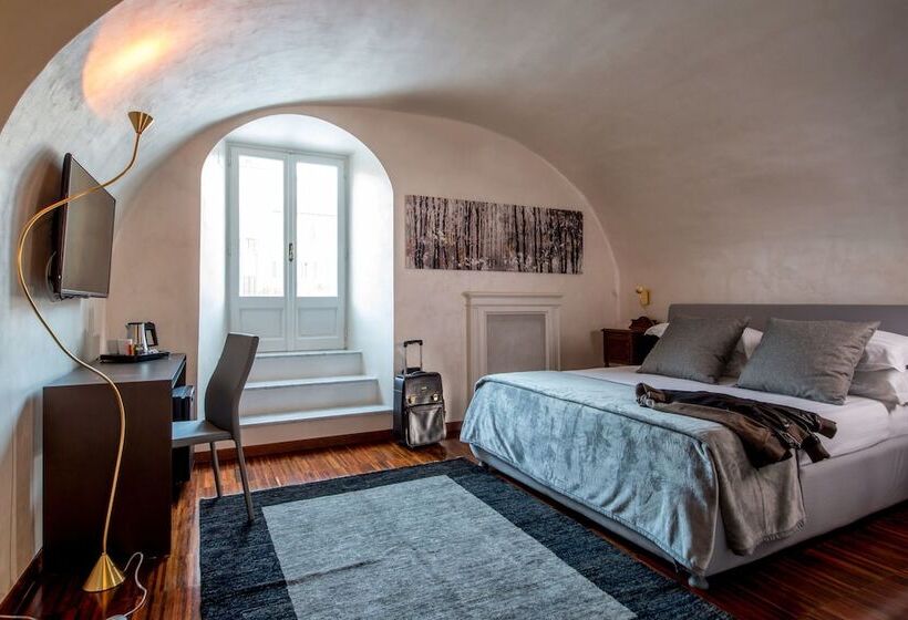 חדר דלוקס עם מרפסת, Palazzo De Cupis  Suites And View