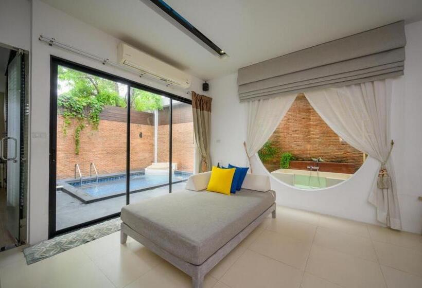 Вилла с 1 спальней и бассейном, Cae Villa Hua Hin