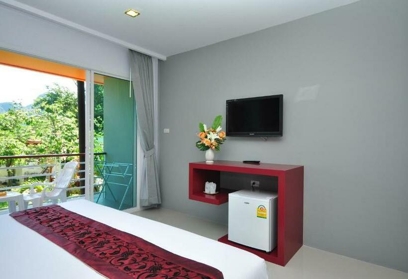 اتاق لوکس با بالکن, Phi Phi Rimlay Resort