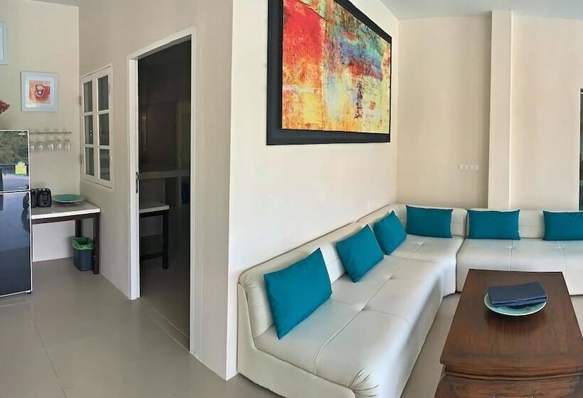 침실 4개 빌라, Grand Bleu Ocean View Pool Suite